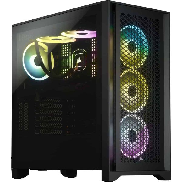 Corsair 4000D RGB Midi Tower Zwart (CC-9011240-WW)