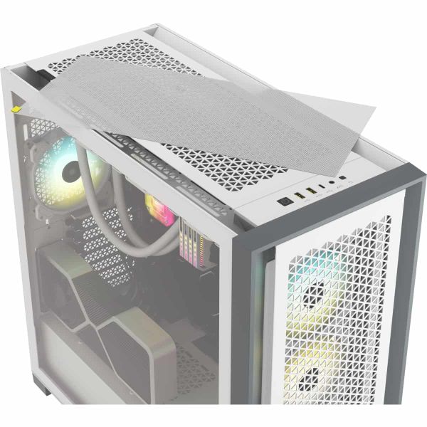 Corsair 5000D RGB Midi Tower Wit (CC-9011243-WW)