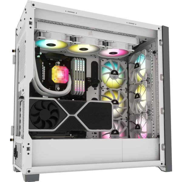Corsair 5000D RGB Midi Tower Wit (CC-9011243-WW)