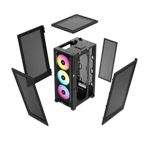 Corsair 2000D RGB AIRFLOW Small Form Factor (SFF) Zwart (CC-9011246-WW)