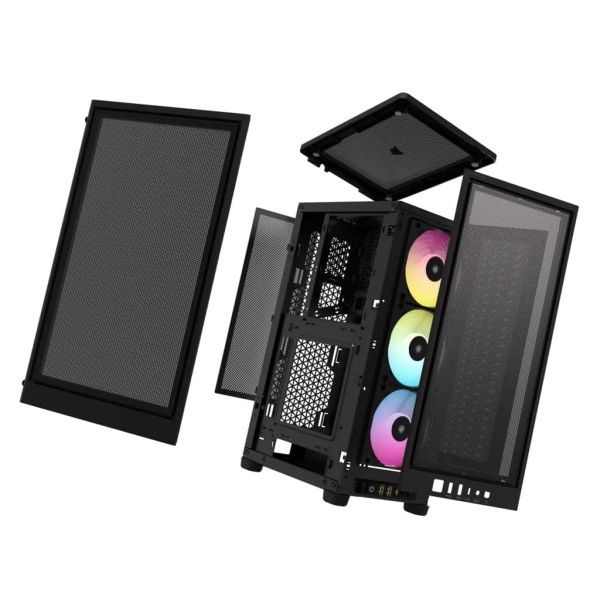 Corsair 2000D RGB AIRFLOW Small Form Factor (SFF) Zwart (CC-9011246-WW)