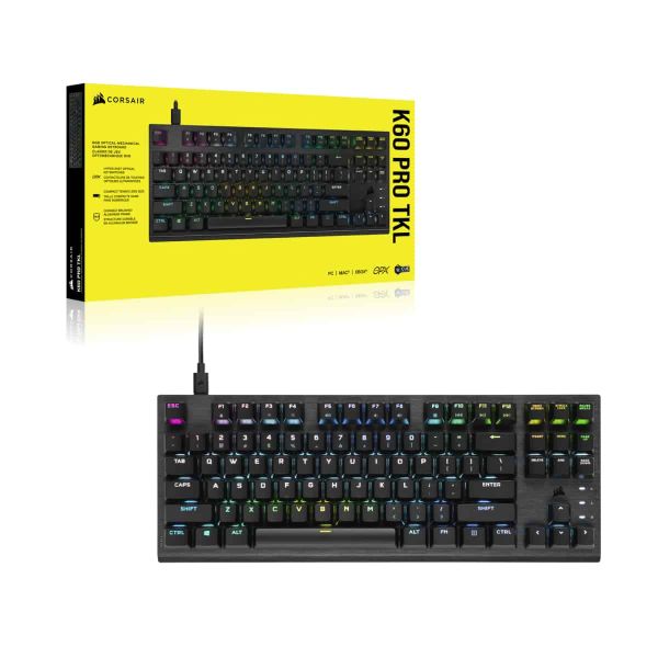 Corsair K60 PRO toetsenbord USB QWERTY Duits Zwart (CH-911D01A-DE)