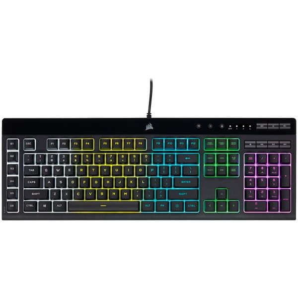 Corsair K55 RGB PRO toetsenbord USB Zwitsers Zwart (CH-9226765-CH)