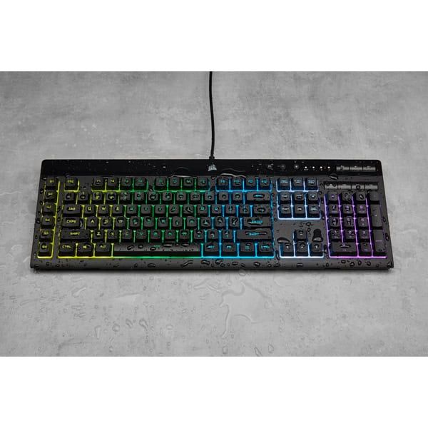 Corsair K55 RGB PRO toetsenbord USB Zwitsers Zwart (CH-9226765-CH)
