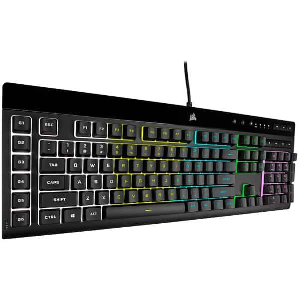 Corsair K55 RGB PRO toetsenbord USB Zwitsers Zwart (CH-9226765-CH)