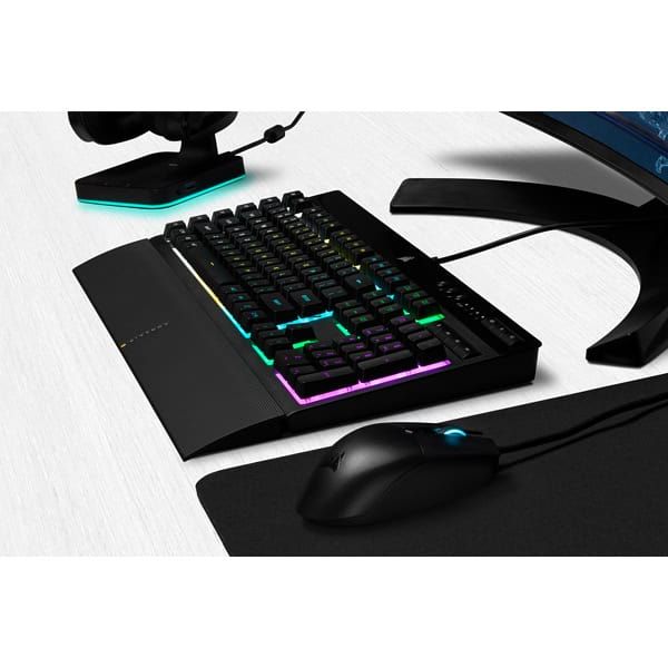 Corsair K55 RGB PRO toetsenbord USB Zwitsers Zwart (CH-9226765-CH)