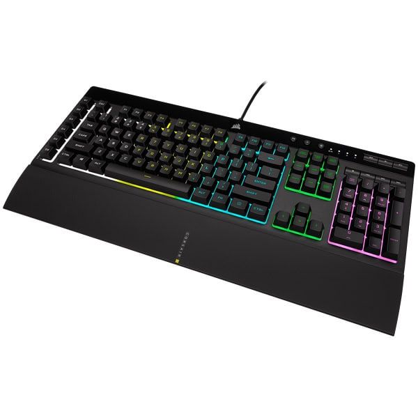 Corsair K55 RGB PRO toetsenbord USB Zwitsers Zwart (CH-9226765-CH)