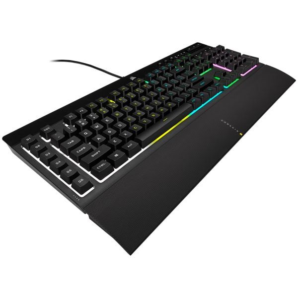 Corsair K55 RGB PRO toetsenbord USB Zwitsers Zwart (CH-9226765-CH)