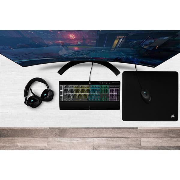 Corsair K55 RGB PRO toetsenbord USB QWERTY Engels Zwart (CH-9226765-NA)