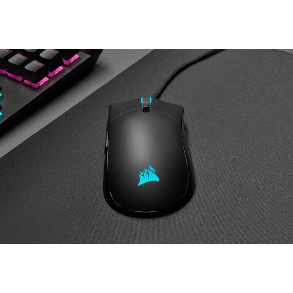 Corsair SABRE RGB PRO muis Rechtshandig USB Type-A Optisch 18000 DPI (CH-9303111-EU)