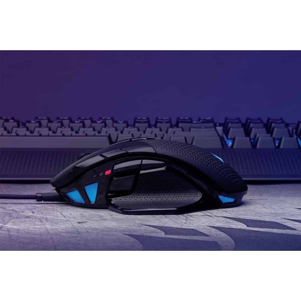 Corsair Nightsword RGB muis Rechtshandig USB Type-A Optisch 18000 DPI (CH-9306011-EU)
