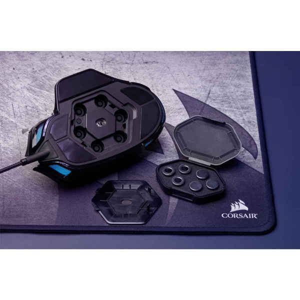 Corsair Nightsword RGB muis Rechtshandig USB Type-A Optisch 18000 DPI (CH-9306011-EU)
