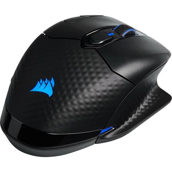 Corsair DARK CORE RGB PRO muis Rechtshandig RF Wireless + Bluetooth + USB Type-A Optisch 18000 DPI (CH-9315411-EU)