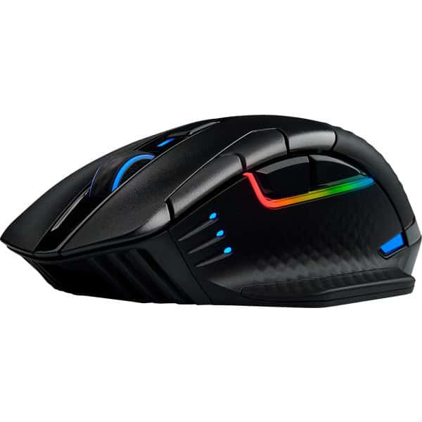 Corsair DARK CORE RGB PRO muis Rechtshandig RF Wireless + Bluetooth + USB Type-A Optisch 18000 DPI (CH-9315411-EU)
