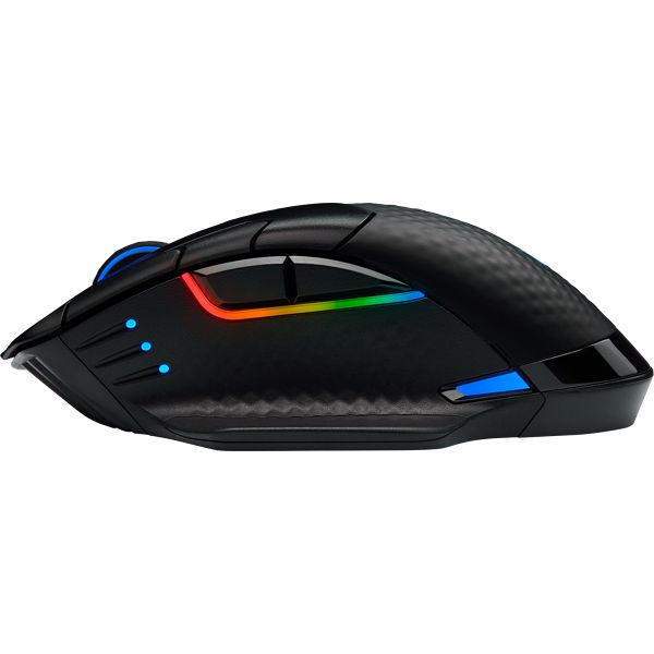 Corsair DARK CORE RGB PRO muis Rechtshandig RF Wireless + Bluetooth + USB Type-A Optisch 18000 DPI (CH-9315411-EU)