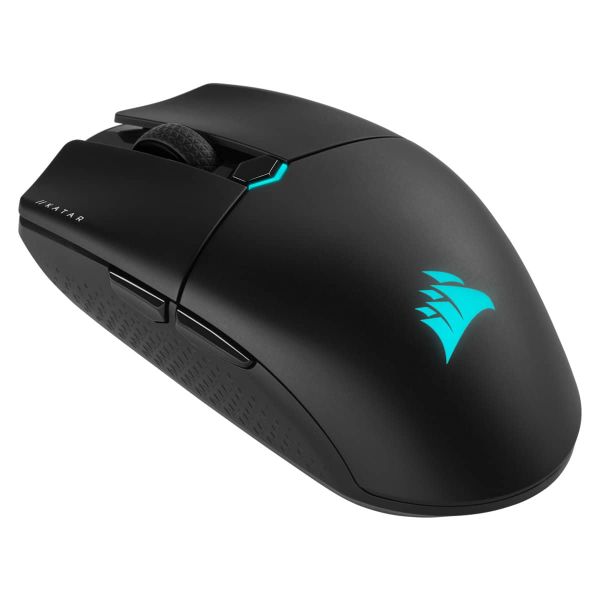 Corsair KATAR ELITE Wireless muis Rechtshandig RF Wireless + Bluetooth + USB Type-A Optisch 26000 DPI (CH-931C111-EU)