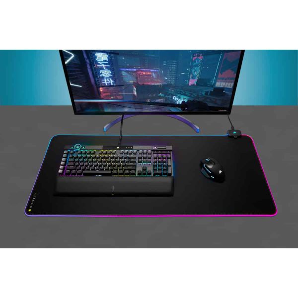 Corsair MM700 RGB Game-muismat Zwart (CH-9417070-WW)