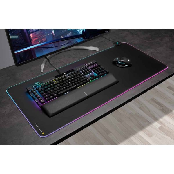 Corsair MM700 RGB Game-muismat Zwart (CH-9417070-WW)