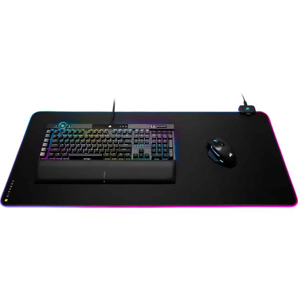 Corsair MM700 RGB Game-muismat Zwart (CH-9417070-WW)