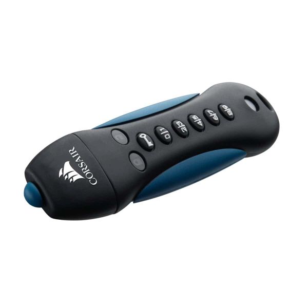 Corsair Padlock USB flash drive 256 GB USB Type-A 3.0 Zwart, Blauw (CMFPLA3B-256GB) Corsair Padlock USB flash drive 256 GB USB Type-A 3.0 Zwart, Blauw (CMFPLA3B-256GB)