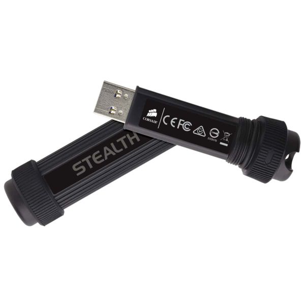 Corsair Flash Survivor Stealth USB flash drive 64 GB USB Type-A 3.2 Gen 1 (3.1 Gen 1) Zwart (CMFSS3B-64GB)