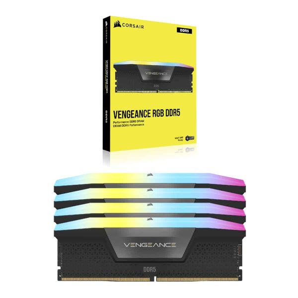 Corsair Vengeance CMH192GX5M4B5200C38 geheugenmodule 192 GB 4 x 48 GB DDR5 5200 MHz (CMH192GX5M4B5200C38)
