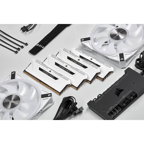 Corsair Vengeance CMH32GX4M4E3200C16W geheugenmodule 32 GB 4 x 8 GB DDR4 3200 MHz (CMH32GX4M4E3200C16W)