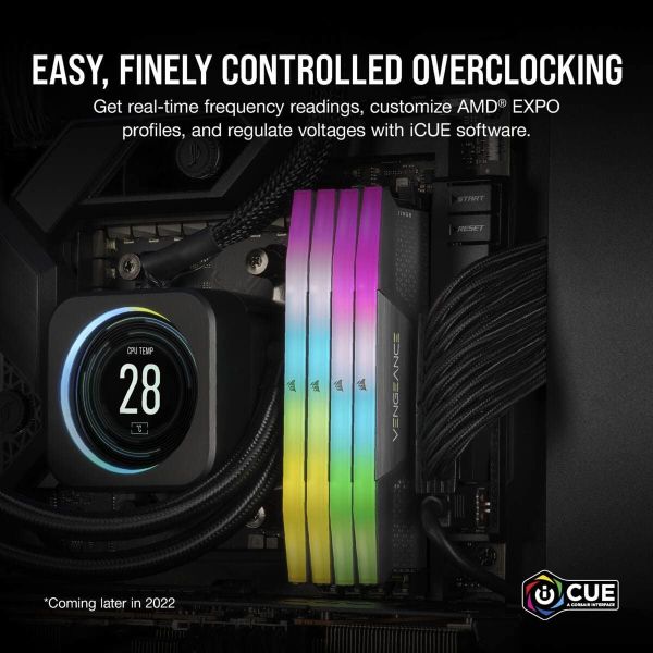 Corsair CMH32GX5M2B5600Z36K geheugenmodule 32 GB 2 x 16 GB DDR5 5600 MHz (CMH32GX5M2B5600Z36K)