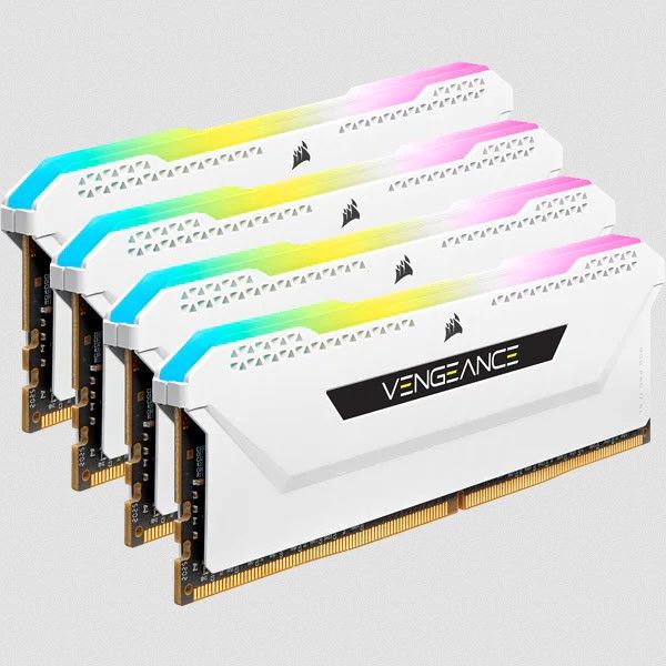 Corsair Vengeance CMH64GX4M4D3600C18W geheugenmodule 64 GB 4 x 16 GB DDR4 3600 MHz (CMH64GX4M4D3600C18W)