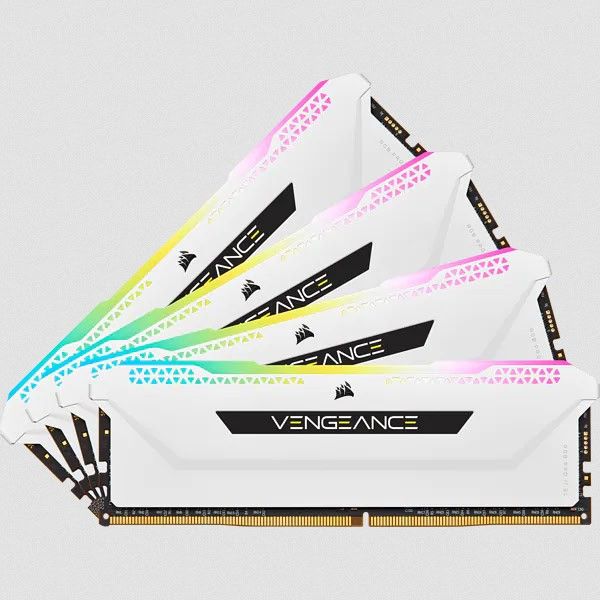 Corsair Vengeance CMH64GX4M4D3600C18W geheugenmodule 64 GB 4 x 16 GB DDR4 3600 MHz (CMH64GX4M4D3600C18W)