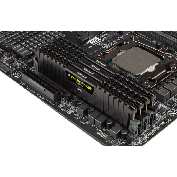 Corsair Vengeance LPX, 32GB geheugenmodule 4 x 8 GB DDR4 2666 MHz (CMK32GX4M4A2666C16)