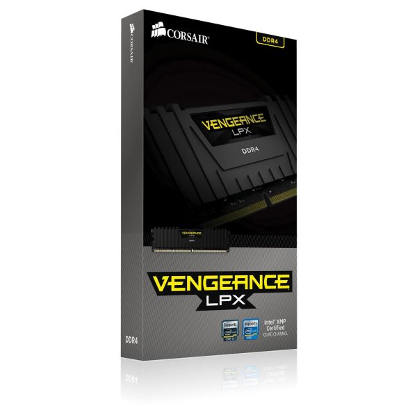 Corsair Vengeance LPX, 32GB geheugenmodule 4 x 8 GB DDR4 2666 MHz (CMK32GX4M4A2666C16)