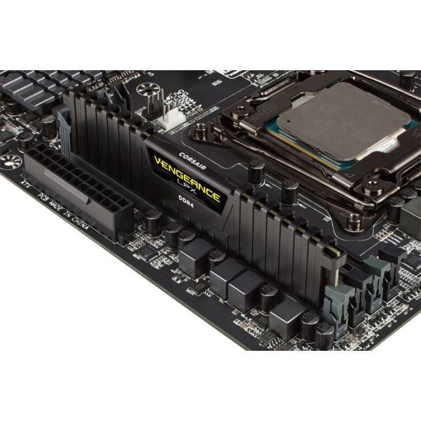 Corsair Vengeance LPX, 32GB geheugenmodule 4 x 8 GB DDR4 2666 MHz (CMK32GX4M4A2666C16)