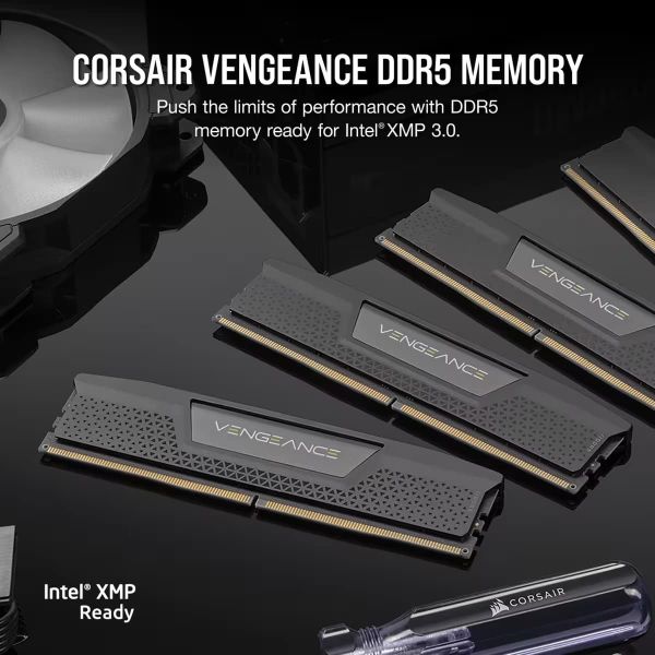 Corsair Vengeance CMK32GX5M2B6400C36 geheugenmodule 32 GB 2 x 16 GB DDR5 6400 MHz (CMK32GX5M2B6400C36)