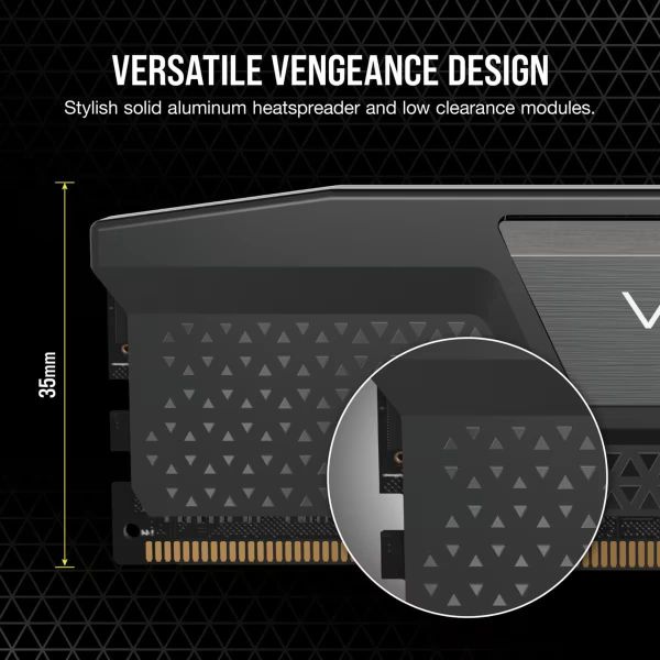 Corsair Vengeance CMK32GX5M2B6400C36 geheugenmodule 32 GB 2 x 16 GB DDR5 6400 MHz (CMK32GX5M2B6400C36)