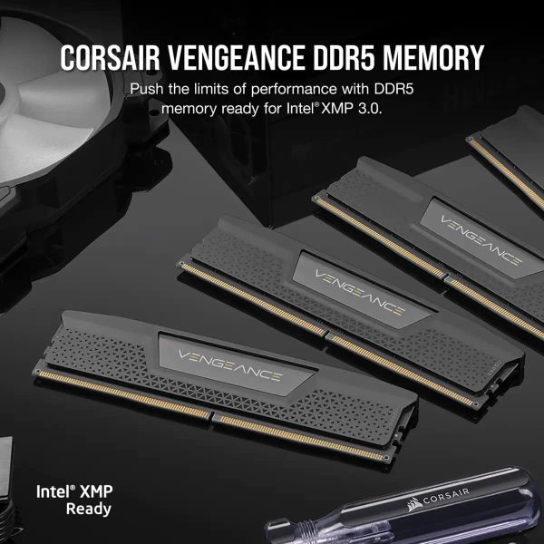 Corsair Vengeance CMK32GX5M2X7200C34 geheugenmodule 32 GB 2 x 16 GB DDR5 7200 MHz (CMK32GX5M2X7200C34)