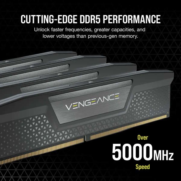 Corsair Vengeance CMK32GX5M2X7200C34 geheugenmodule 32 GB 2 x 16 GB DDR5 7200 MHz (CMK32GX5M2X7200C34)