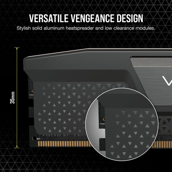 Corsair Vengeance CMK64GX5M2B5600C40 geheugenmodule 64 GB 2 x 32 GB DDR5 5600 MHz (CMK64GX5M2B5600C40)