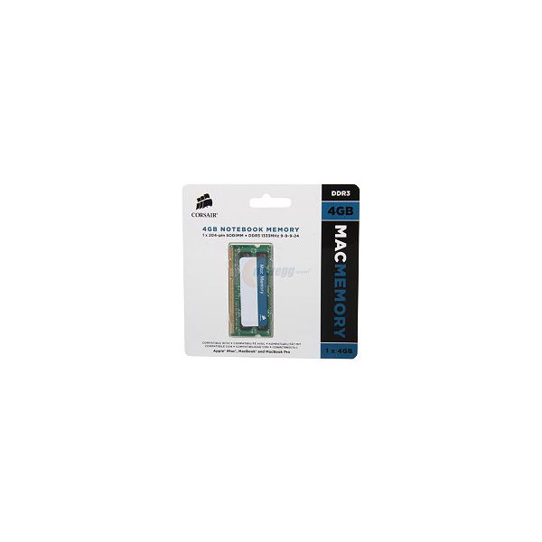 Corsair CMSA4GX3M1A1333C9 geheugenmodule 4 GB 1 x 4 GB DDR3 1333 MHz (CMSA4GX3M1A1333C9)