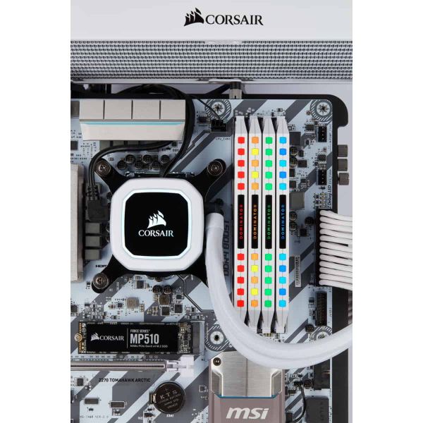 Corsair Dominator Platinum CMT16GX4M2C3600C18W geheugenmodule 16 GB 2 x 8 GB DDR4 3600 MHz (CMT16GX4M2C3600C18W)