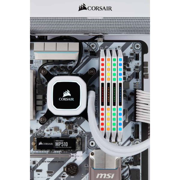 Corsair Dominator CMT32GX4M2E3200C16W geheugenmodule 32 GB 2 x 16 GB DDR4 3200 MHz (CMT32GX4M2E3200C16W)