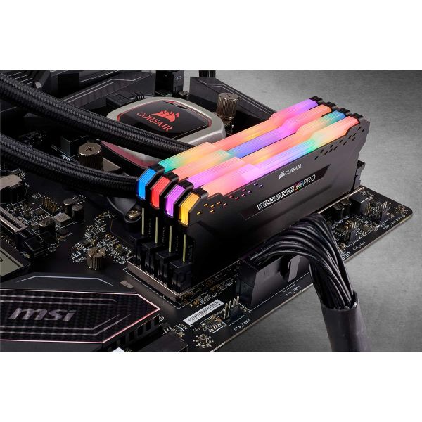 Corsair Vengeance CMW64GX4M4E3200C16 geheugenmodule 64 GB 4 x 16 GB DDR4 3200 MHz (CMW64GX4M4E3200C16)