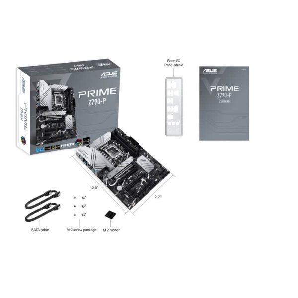 ASUS PRIME Z790-P Intel Z790 LGA 1700 ATX (90MB1CK0-M1EAY0) ASUS PRIME Z790-P Intel Z790 LGA 1700 ATX (90MB1CK0-M1EAY0)
