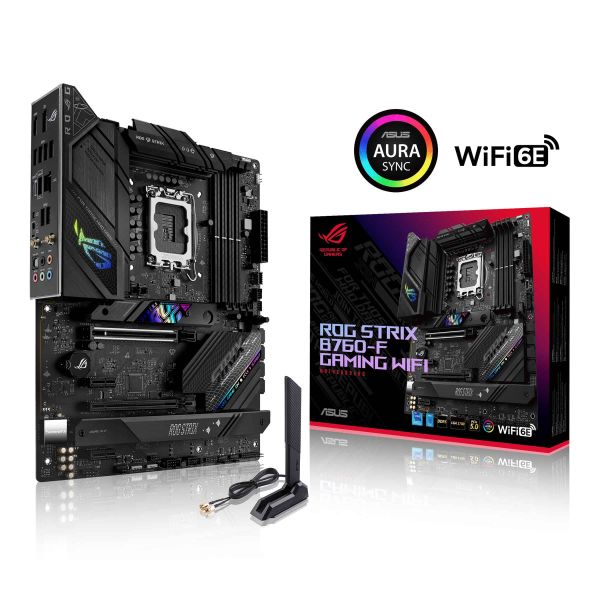 ASUS ROG STRIX B760-F GAMING WIFI Intel B760 LGA 1700 ATX (90MB1CT0-M1EAY0)