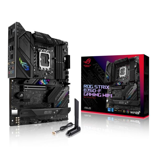 ASUS ROG STRIX B760-F GAMING WIFI Intel B760 LGA 1700 ATX (90MB1CT0-M1EAY0)