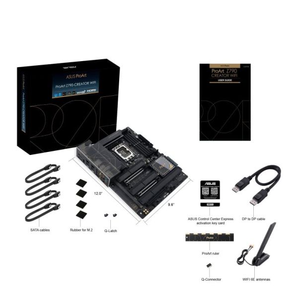 ASUS PROART Z790-CREATOR WIFI Intel Z790 LGA 1700 ATX (90MB1DV0-M1EAY0)