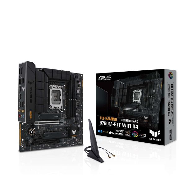 ASUS TUF GAMING B760M-BTF WIFI D4 Intel B760 LGA 1700 micro ATX (90MB1E50-M1EAY0)