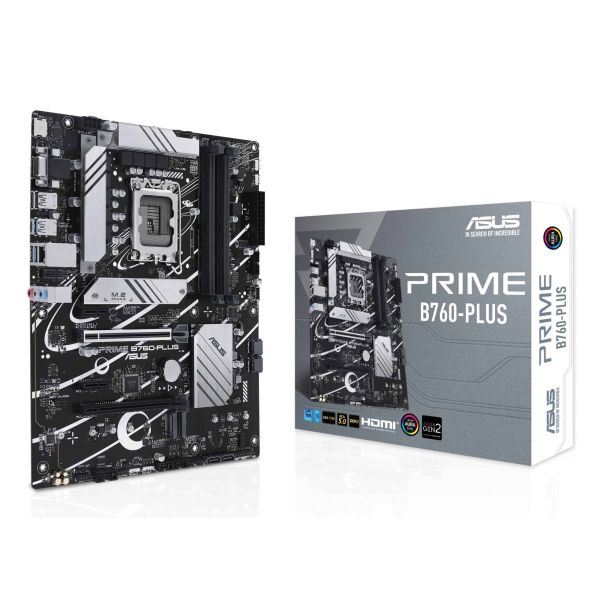 ASUS PRIME B760-PLUS Intel B760 LGA 1700 ATX (90MB1EF0-M1EAY0)