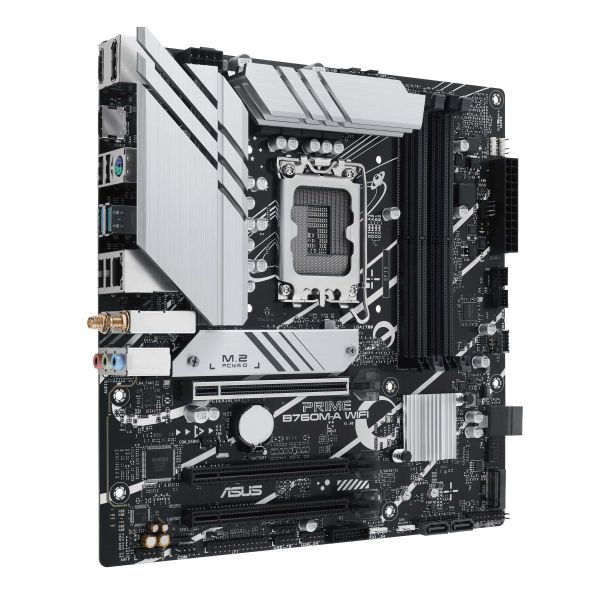 ASUS PRIME B760M-A WIFI Intel B760 LGA 1700 micro ATX (90MB1EL0-M1EAY0)