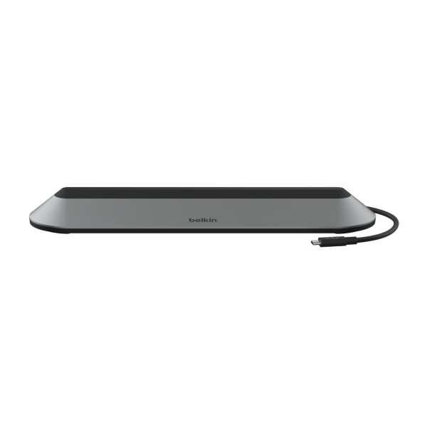 Belkin INC014BTSGY laptop dock & poortreplicator Bedraad USB 3.2 Gen 2 (3.1 Gen 2) Type-C Zwart, Grijs (INC014BTSGY)